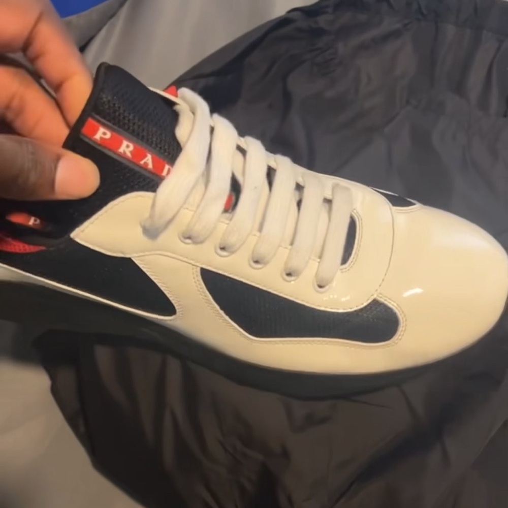 Prada shoes worn once for NFL draft night